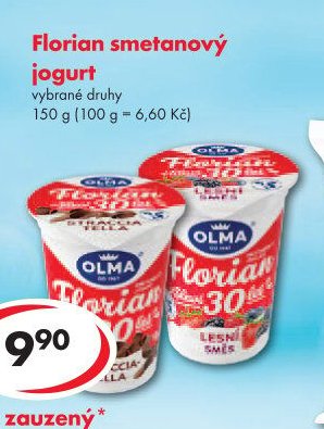 Florian smetanový jogurt