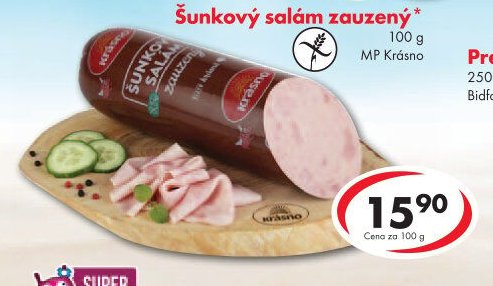 Šunkový salám zauzený