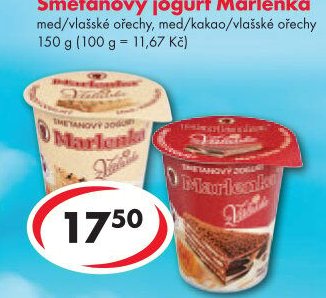 Smetanový jogurt Marlenka