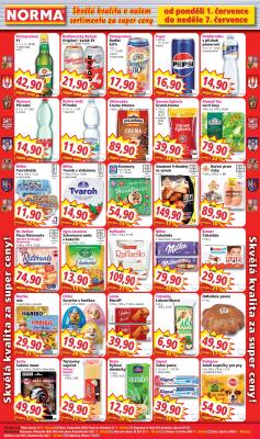 akční leták Norma 1.7.2024-7.7.2024
