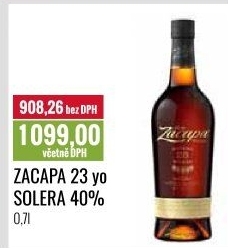 Rum 23 YO Solera Gran Reserva Ron Zacapa