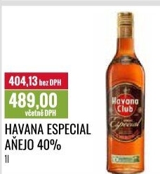 Rum Aňejo Especial Havana club