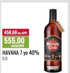 Rum kubánský 7 YO Havana club
