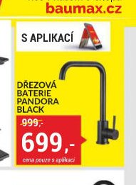 DŘEZOVÁ BATERIE PANDORA BLACK