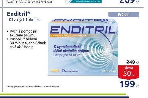 Enditril 10 tvrdých tobolek