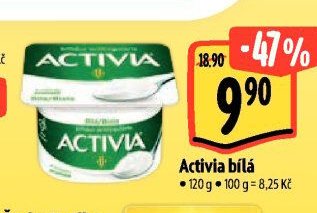 Activia bílá
