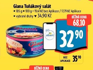 Giana Tuňákový salát
