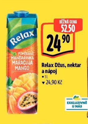 Relax Džus, nektar a nápoj