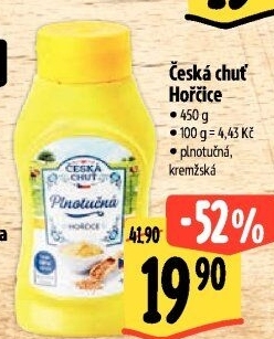 Hořčice plnotučná Česká chuť