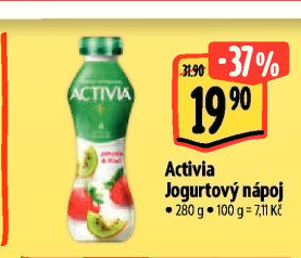 Jogurtový nápoj Activia Danone