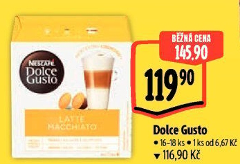 Kapsle Dolce Gusto Nescafé