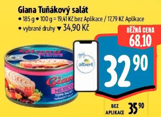 Salát s tuňákem Giana