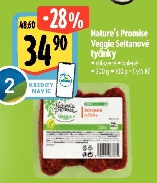 Seitanové tyčinky Veggie Nature'