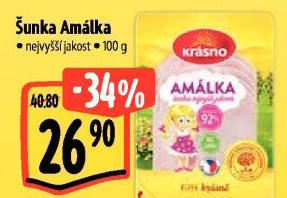 Šunka Amálka nejvyšší jakosti Krásno