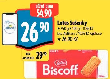 Sušenky Biscoff Lotus