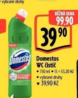 Čistič WC gelový Domestos