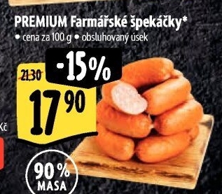 Farmářské špekáčky Premium