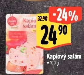 Kapiový salám Ponnath