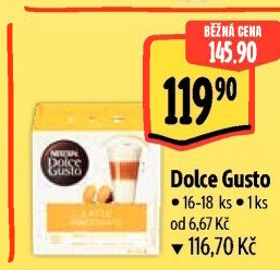 Kapsle Dolce Gusto Nescafé