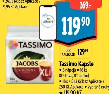 Kapsle Tassimo Jacobs