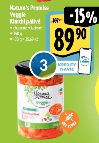 Kimchi veggie Nature'