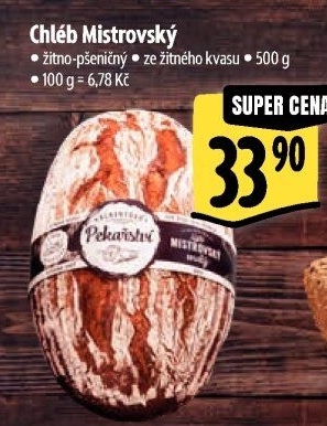 Mistrovský chléb Albert