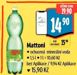 Ochucená voda Mattoni