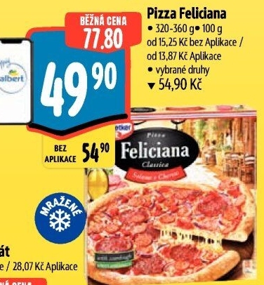 Pizza mražená FelicianaDr. Oetker