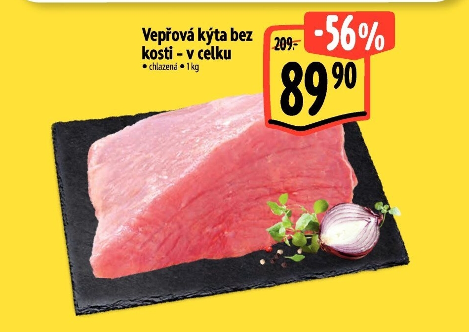 Vepřová kýta bez kosti