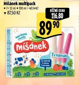Zmrzlina Míša Míšánek multipack
