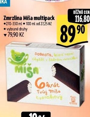 Zmrzlina Míša multipack