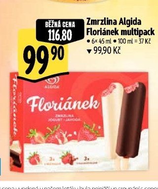 Zmrzlina Algida Floriánek multipack