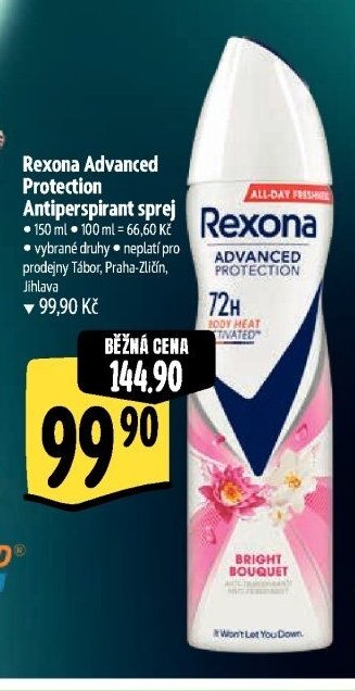 Rexona Advanced Protection Antiperspirant sprej