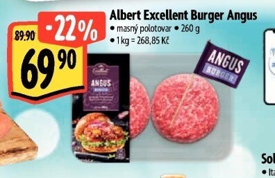 Burger Angus Albert Excellent