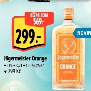 Bylinný likérOrange Jägermeister