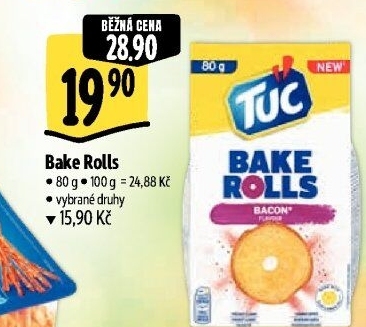 Krekry Bake Rolls Tuc