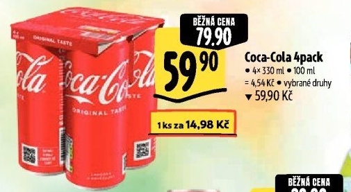 Limonáda Coca Cola
