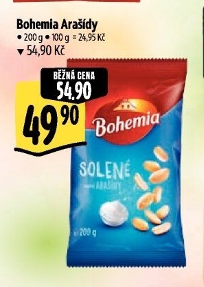 Pražené arašídy Bohemia Chips