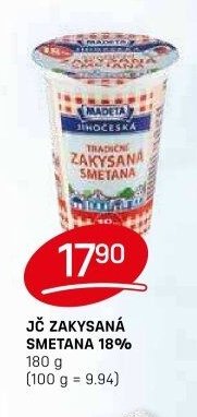 JČ ZAKYSANÁ SMETANA 18%