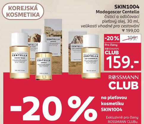 Čisticí pleťový olej Madagascar Centella SKIN1004