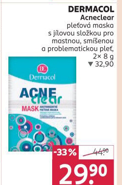 Maska pleťová Acne clear Dermacol