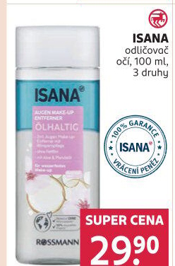 Odličovače očí Isana