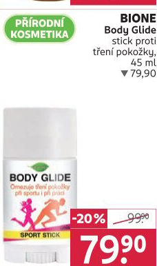 Stick proti tření pokožky Body Glide Bione Cosmetics