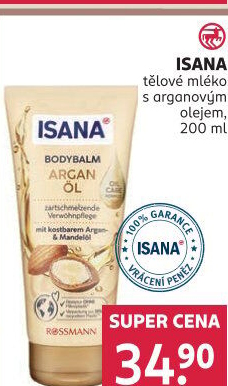 Tělové mléko Isana