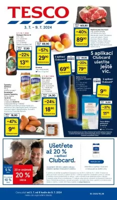 akční leták Tesco 3.7.2024-9.7.2024