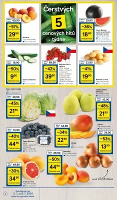 akční leták Tesco 3.7.2024-9.7.2024