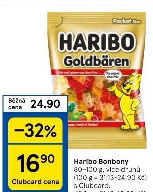 Bonbony želé Haribo