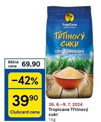 Cukr třtinový TropiCane