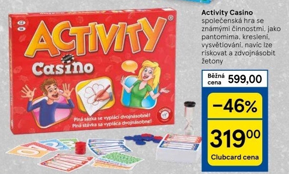 Desková hra Activity Casino Piatnik