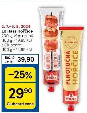Hořčice Haas